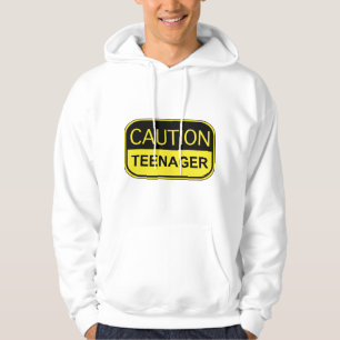 Vorsicht Teenager Hoodie