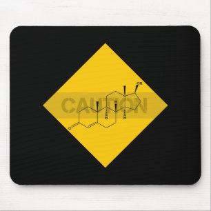 Vorsicht: Testosteron Mousepad