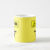 Vorsicht: Transplantierte Lungen bei der Arbeit Kaffeetasse (Mittel)