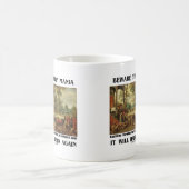 Vorsicht, Tulip Mania wird wieder passieren Bruegh Kaffeetasse (Mittel)