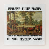 Vorsicht, Tulip Mania wird wieder passieren Bruegh Puzzle (Vertikal)