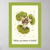 Vorsicht vor Baobabs Poster (Vorne)