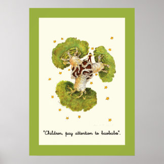 Vorsicht vor Baobabs Poster