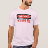 Vorsicht vor Boxweiler T-Shirt (Vorderseite)