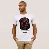 Vorsicht vor dem Flüstern im Dunkeln T-Shirt (Vorne ganz)