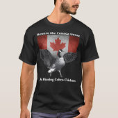 Vorsicht vor dem Hissing Cobra Chicken AKA Canadia T-Shirt (Vorderseite)