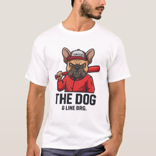 Vorsicht vor dem Hund Gangster Französische Bulldo T-Shirt