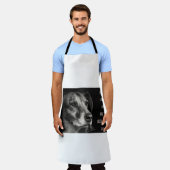 Vorsicht vor dem Hund, Haustier Foto Schürze (Getragen)