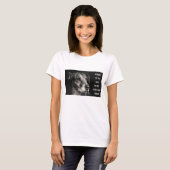 Vorsicht vor dem Hund, Haustier Foto T-Shirt (Vorne ganz)
