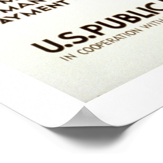 Vorsicht vor dem Krebs-Quack (Leinwand) Poster (Ecke)