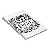 Vorsicht vor dem Lächeln DM V4 Notizblock (Rechte Seite)