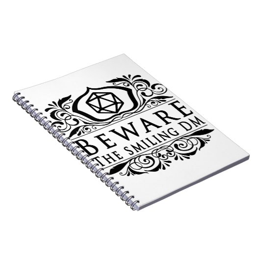 Vorsicht vor dem Lächeln DM V4 Notizblock (Rechte Seite)