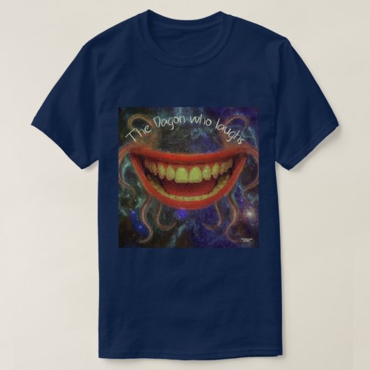 Vorsicht vor dem lachenden Dagon T-Shirt (Design vorne)