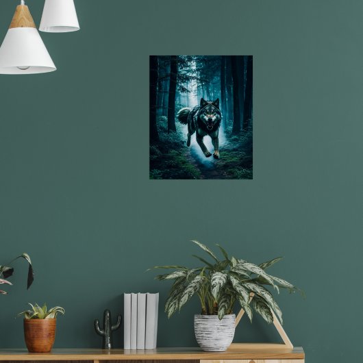 Vorsicht vor dem Poster zum Vollmond (Wohnzimmer 1)