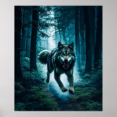 Vorsicht vor dem Poster zum Vollmond (Vorne)