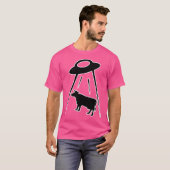 Vorsicht vor dem Zeichen der Entführung T-Shirt (Vorne ganz)