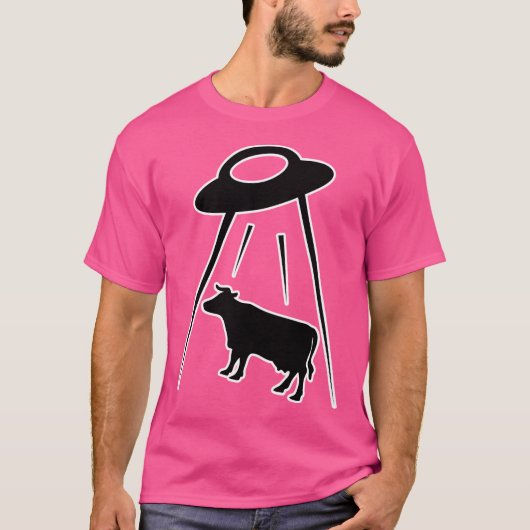 Vorsicht vor dem Zeichen der Entführung T-Shirt (Vorderseite)