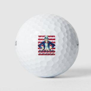Vorsicht vor dem Zorn des Patienten Golfball
