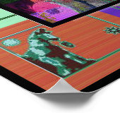 Vorsicht vor den Geeks mit Geschenken Poster (Ecke)