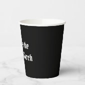 Vorsicht vor den Iden des März Pappbecher (Links)