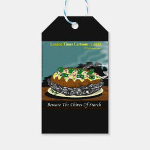 Vorsicht vor den Stärkezwiebeln – Lustiger Foodie- Geschenkanhänger