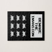Vorsicht vor der Invasion, Geek Design Puzzle (Horizontal)