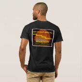 Vorsicht vor der Leuchtkraft T-Shirt (Schwarz voll)