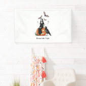 Vorsicht vor der nächtlichen Spooky Nun Banner (Insitu)