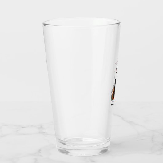 Vorsicht vor der nächtlichen Spooky Nun Glas (Rechts)