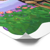 Vorsicht vor der Personalisierten Wandkunst von Ch Poster (Ecke)