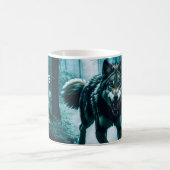 Vorsicht vor der Tasse des Mondkaffees (Mittel)