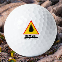 Vorsicht vor diesem Ball Finds Trees Golf Balls