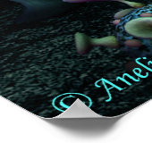 Vorsicht vor einem nächtlichen Charme (Poster) Poster (Ecke)