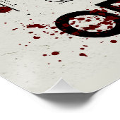 Vorsicht vor Hexensigne Poster (Ecke)