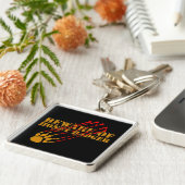 Vorsicht vor Honigausweis Schlüsselanhänger (Seite)