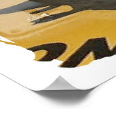 Vorsicht vor Igel Poster (Ecke)