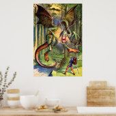 Vorsicht vor Jabberwocky, Mein Sohn Poster (Küche)