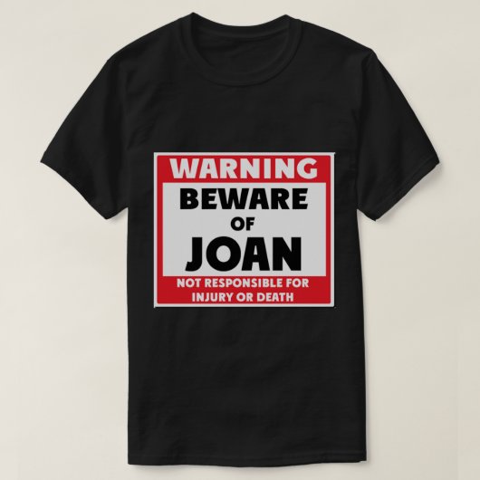 Vorsicht vor Joan Jett Music of T-Shirt (Design vorne)
