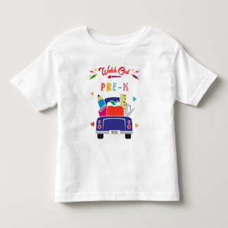 Vorsicht Vor-K-Schulkinder-Shirt Kleinkind T-shirt