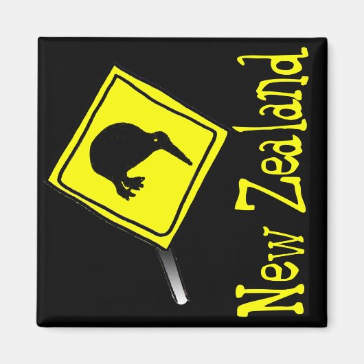 Vorsicht vor Kiwis Magnet (Vorne)