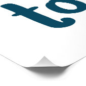 Vorsicht vor Little Tornado Niedlich Poster (Ecke)