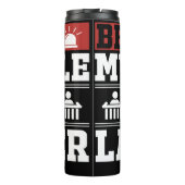 Vorsicht vor meinem Onkel Lawyer-T-Shirt Thermosbecher (Rückseite)