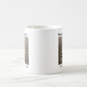 Vorsicht vor meiner Katze Funny Rude Kaffeetasse (Mittel)