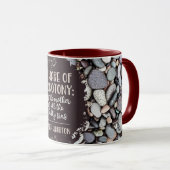 Vorsicht vor Monotonie Tasse (VorderseiteRechts)