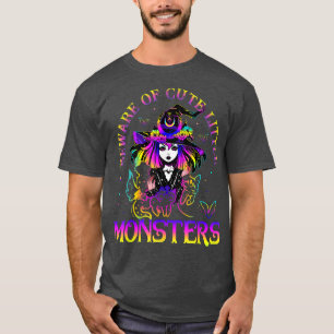 Vorsicht vor Niedlichen kleinen Monstern Schwarze T-Shirt