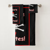 Vorsicht vor Pirates Handtuch Set (Insitu)