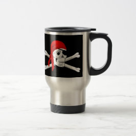 Vorsicht vor Pirates Travel Mug Reisebecher