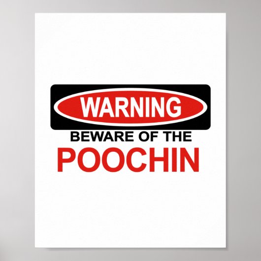 Vorsicht vor Poochin Poster (Vorne)