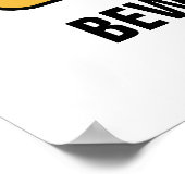 Vorsicht vor Sasquatch Poster (Ecke)