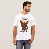 Vorsicht vor Werehuahua! T-Shirt (Vorne ganz)